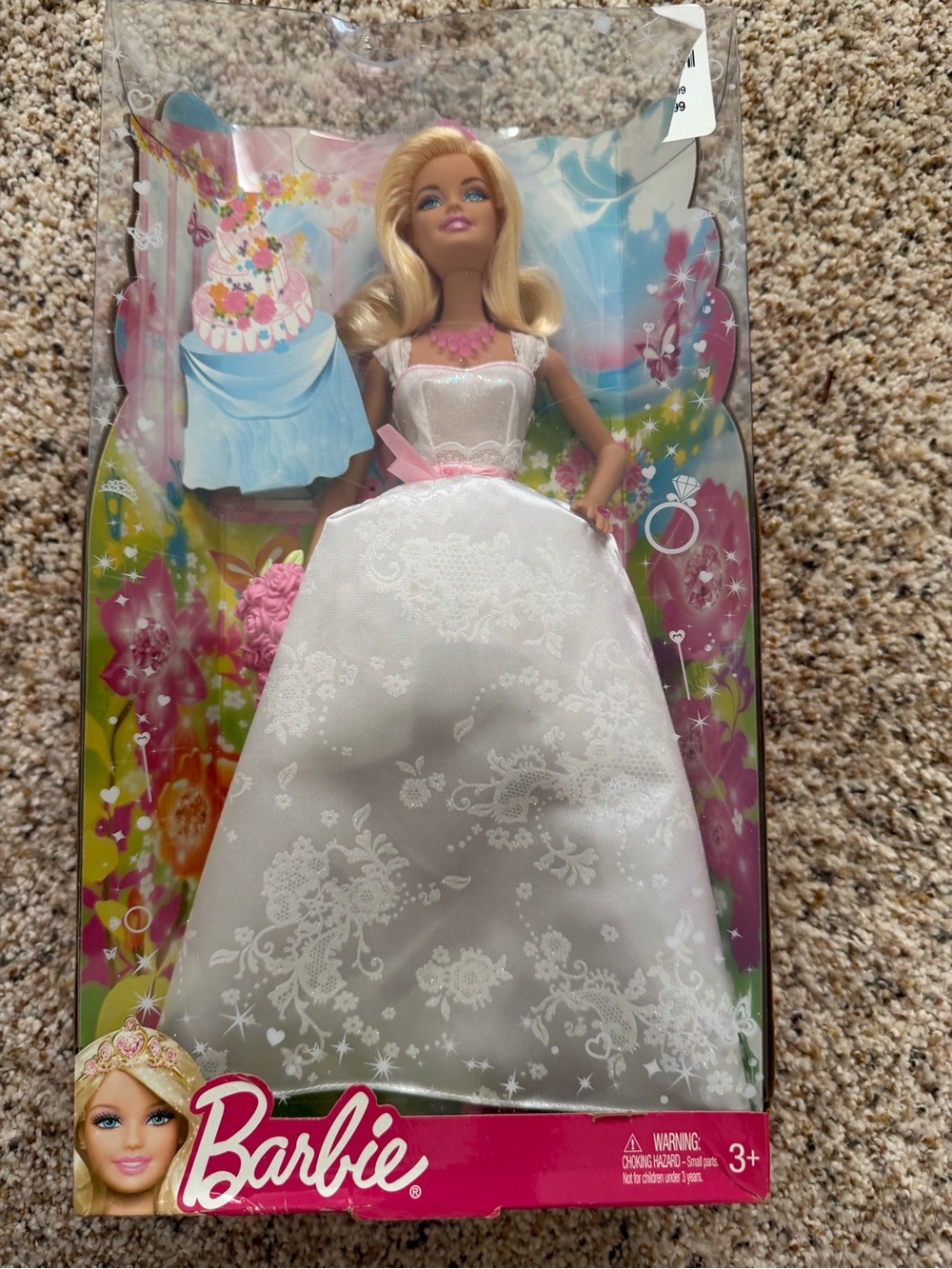 Barbie Royal Bride Doll 2012 Mattel X9444 New In Box NRFB Pink Wedding Dress